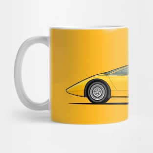 Lambo Coun.tach prototipo side profile Mug